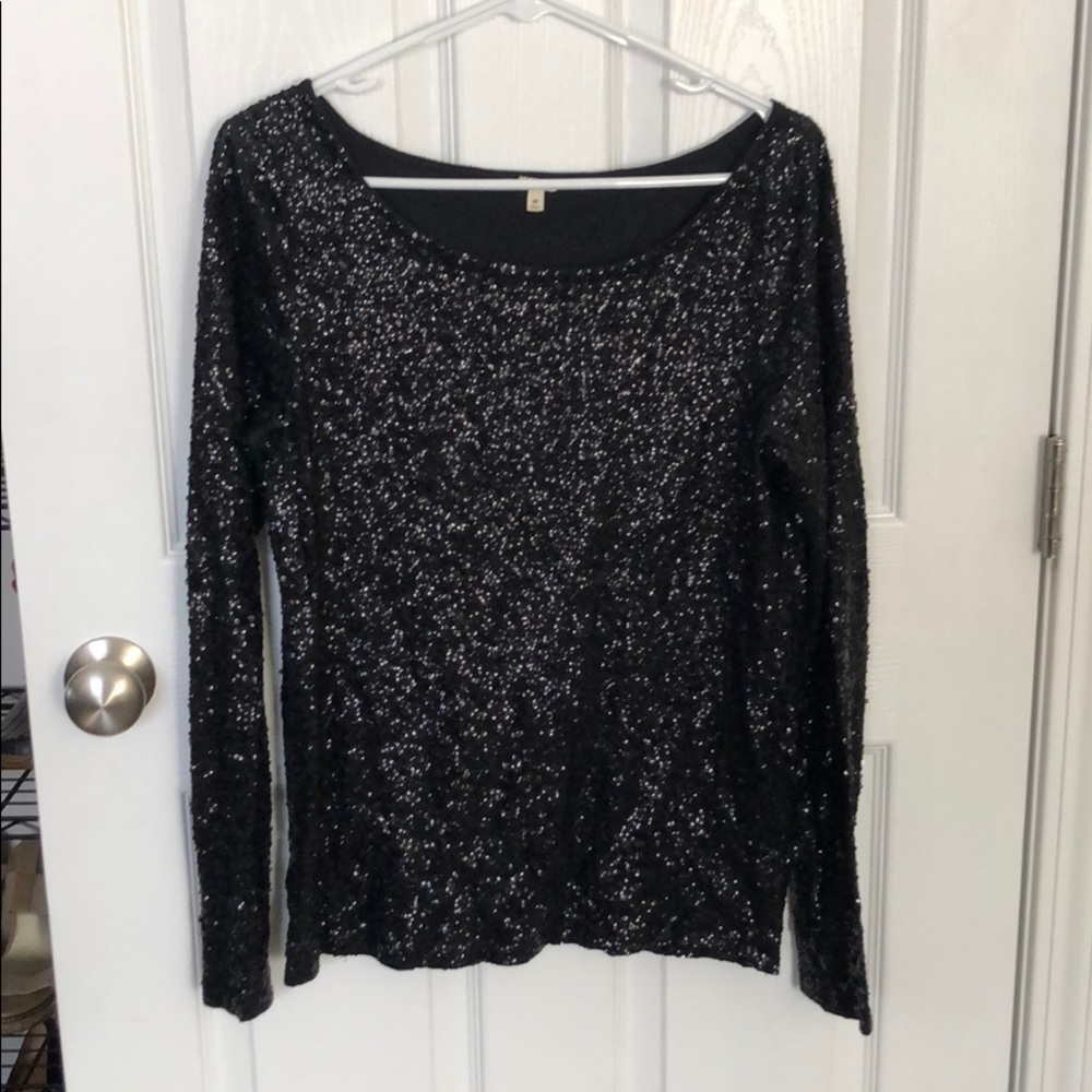 J. Crew Sequin Glimmer Top